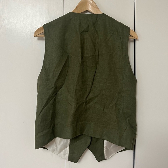 Zara Linen like Vest - Picture 2 of 5